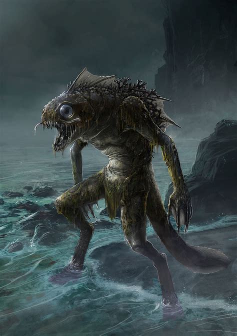 The Sunken City can be entered by interacting with a small row boat on the Northwest shore of Dagon's Embrace. . The deep ones